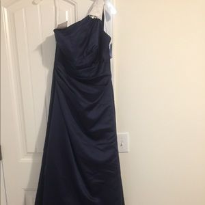 Navy blue formal dress